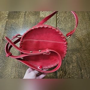 Red Leather Purse!